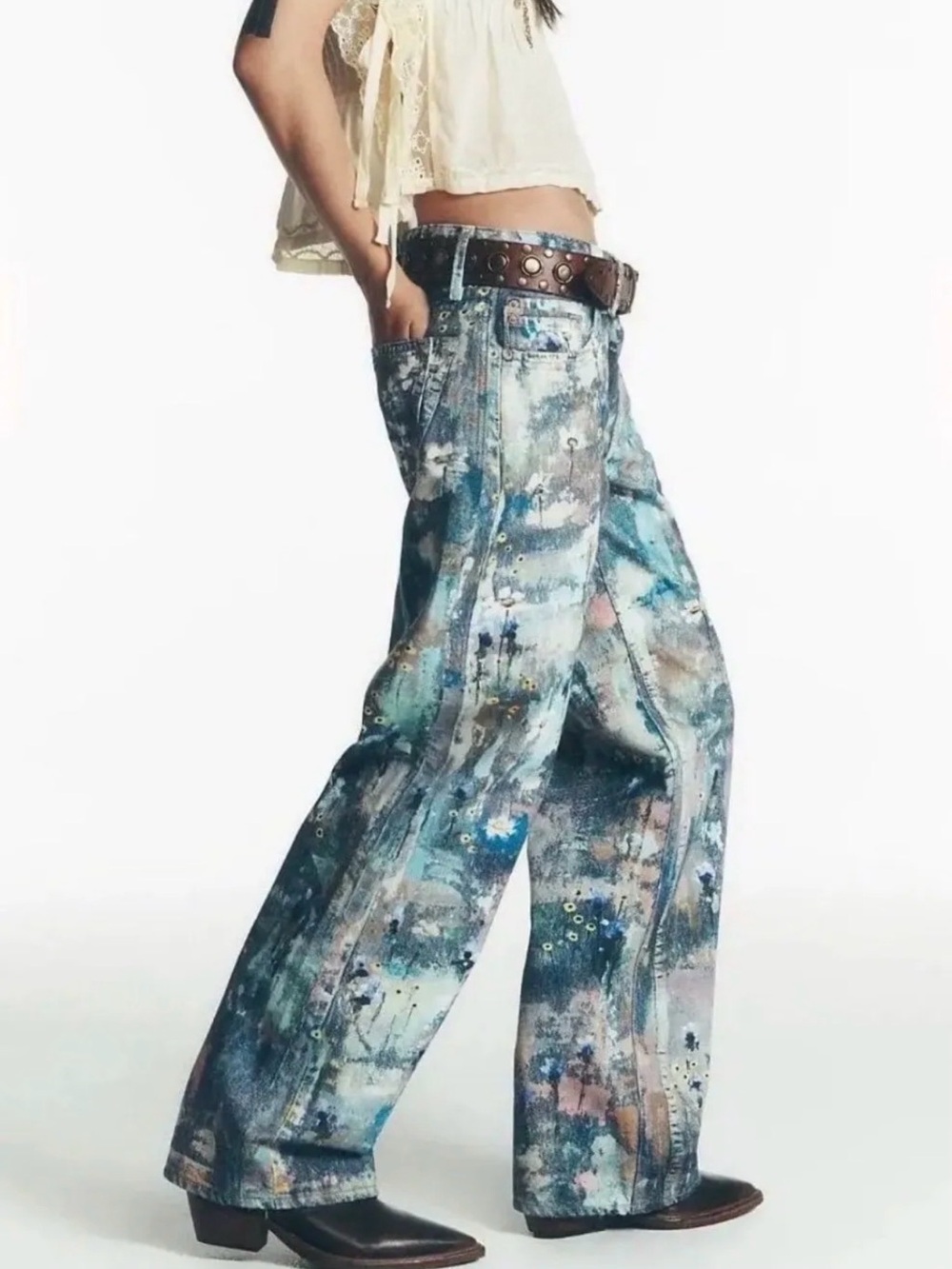 SOLD OUT- we the free Tennessee low rise illusion jeans NWT- size 30- $198-